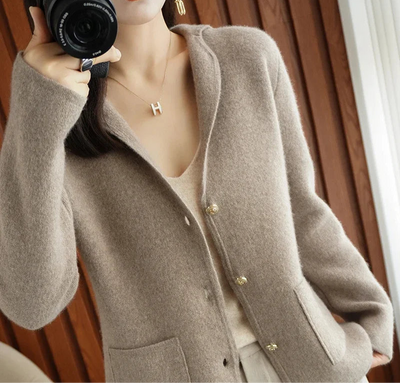 Brand & Belle™ | 100% Premium Wool Cardigan