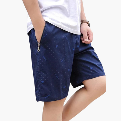 Freizeithose - Herren Shorts mit Reißverschluss Taschen