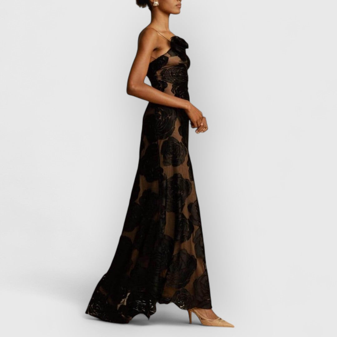 Reina | Premium-Maxikleid mit Blumenmuster