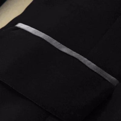 Smoking-Blazer mit Satinaufschlägen für Damen