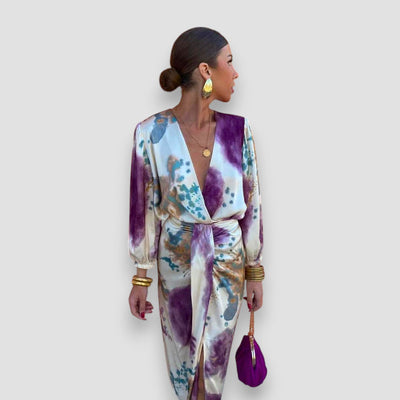 Frieda™ | Elegantes Kleid mit V-Ausschnitt