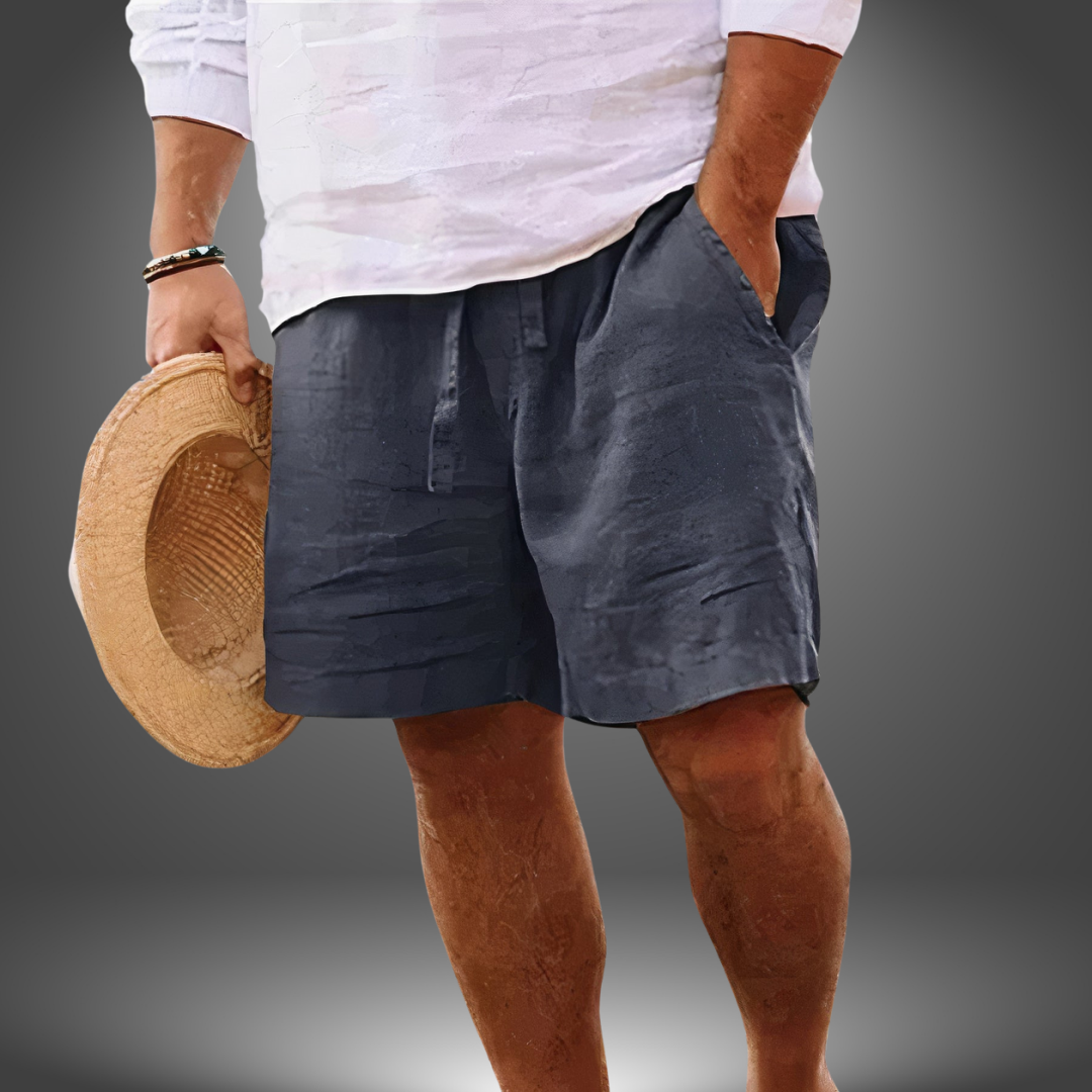 Waldemar™ | Handgefertigte Leinenshorts