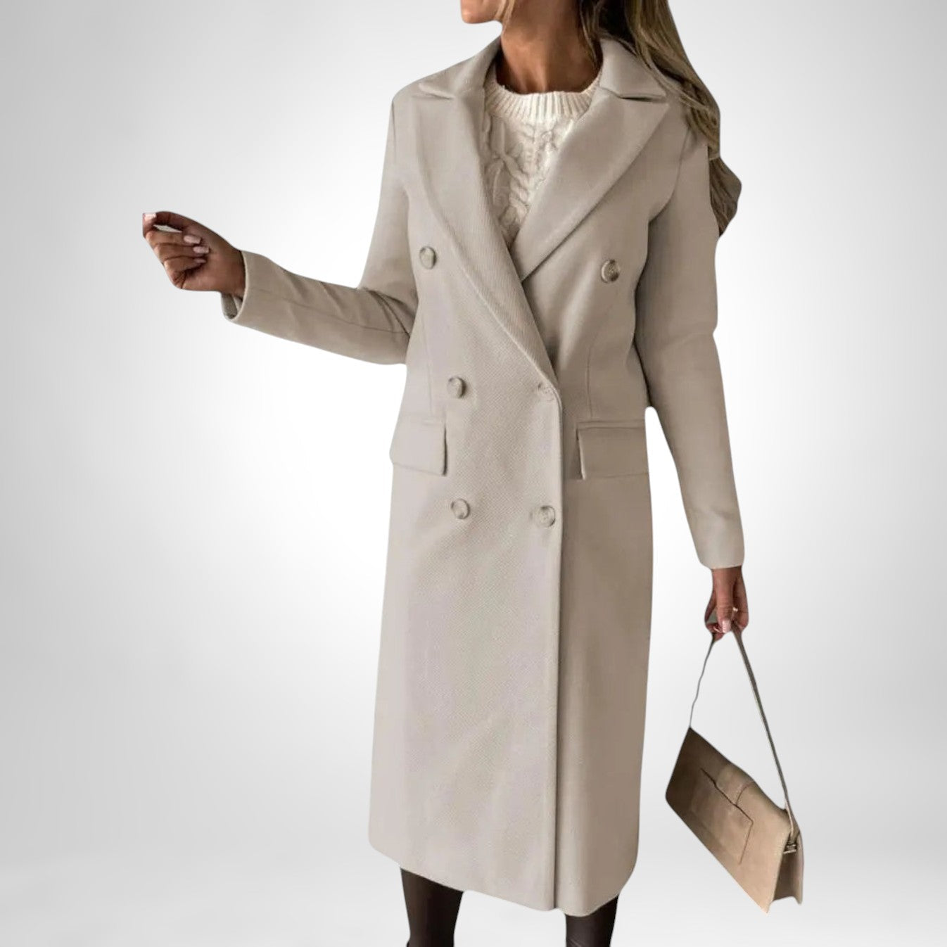 SIGRUN™ | TRENCHCOAT MIT MODERNEM SCHNITT