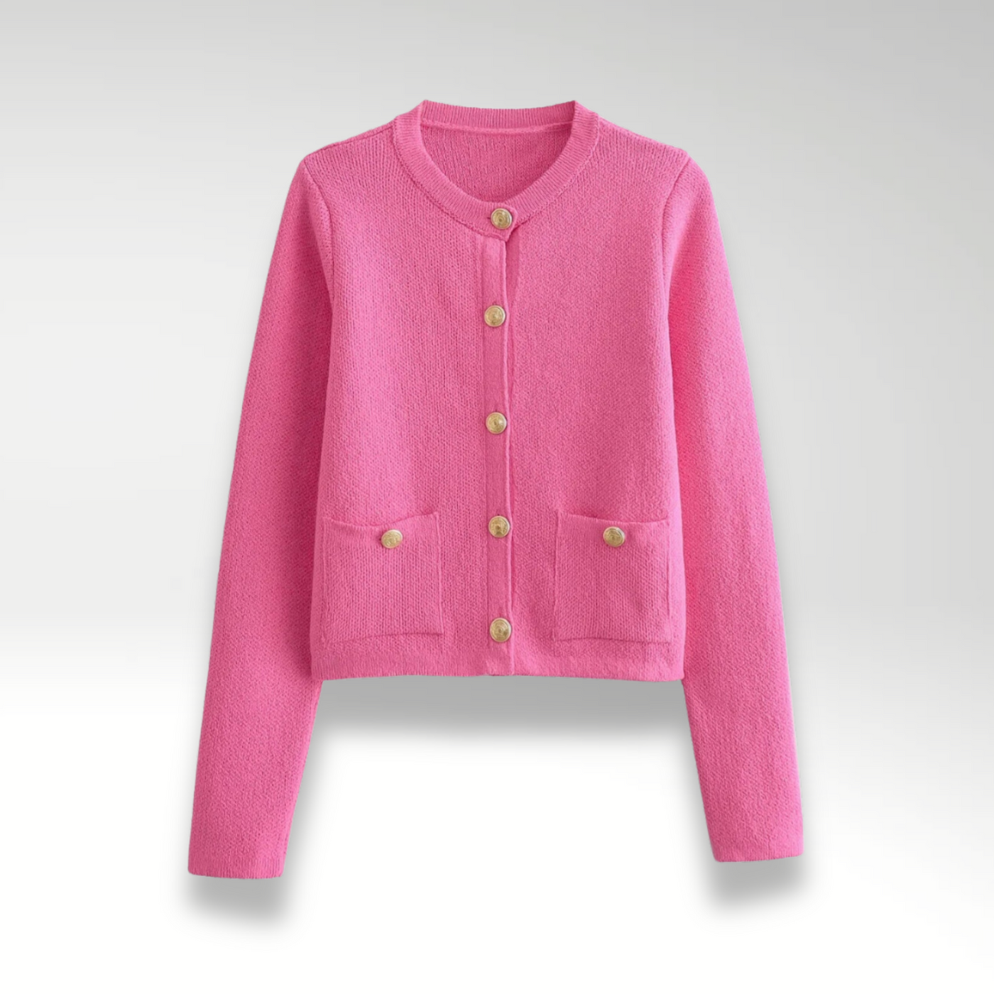 Brand & Belle | Eleganter Strick-Button-Up-Cardigan