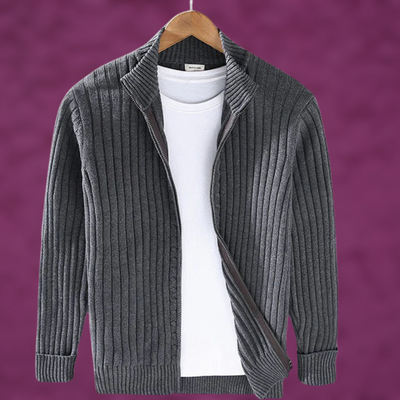 Evrard - Strickjacke mit Reißverschluss