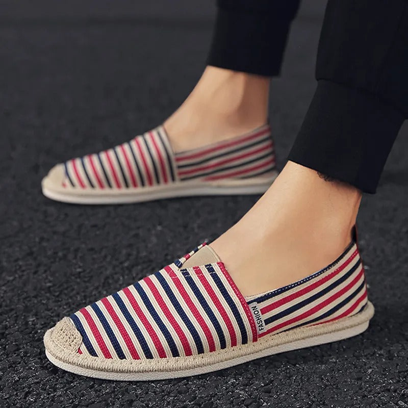 Atmungsaktive Loafer aus Leinen für Herren im Freizeitstil - Damien