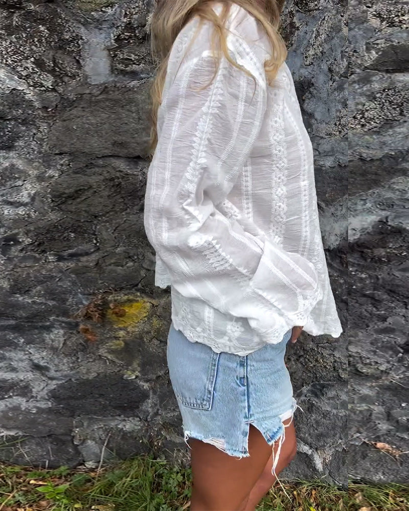 Victoria®️™ - Atmungsaktives Baumwoll-Poloshirt