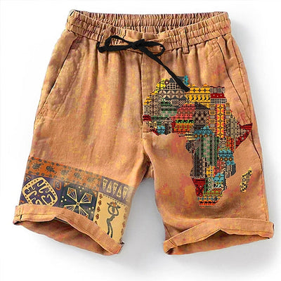 3D-bedruckte Strandshorts für Männer - Hendriks