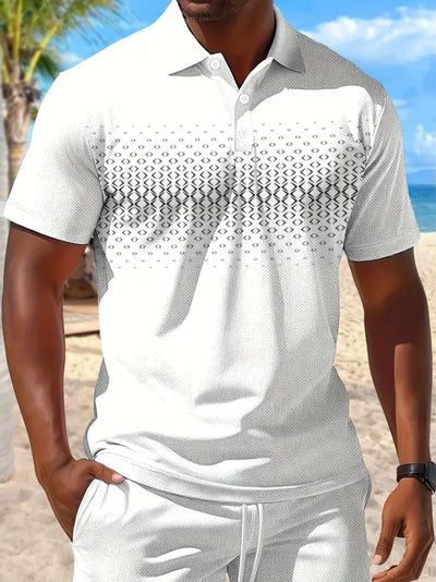 Zackary – Sommer Liches kurzärmliges Zweiteiler Set