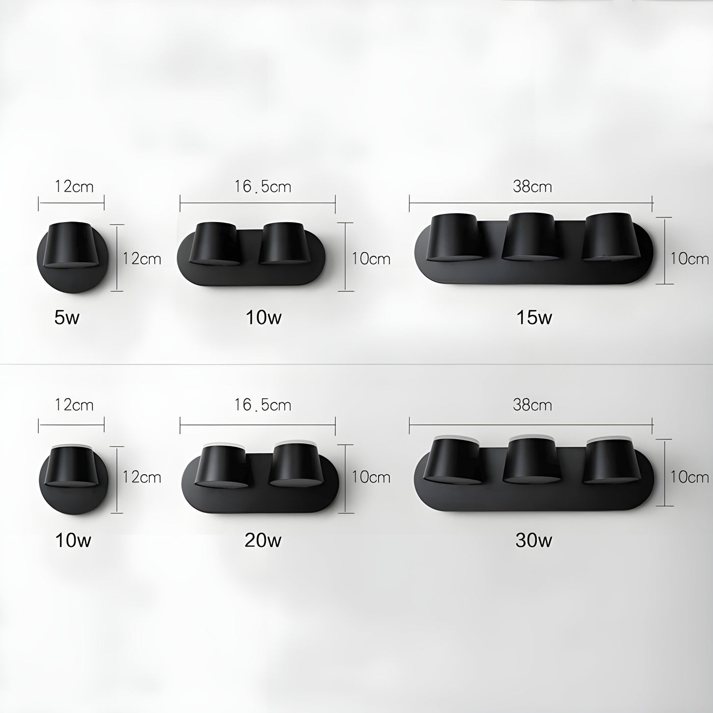 BrightWay Light – Einstellbare 360-Grad-LED-Wandleuchte