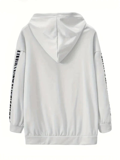 Kapuzenpulli und Hosen-Set für Frauen