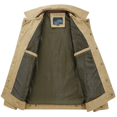 Schmal geschnittene Cargo Jacke