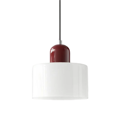 GlamorGlass Light - Europäische Retro Zylinder Pendelleuchte