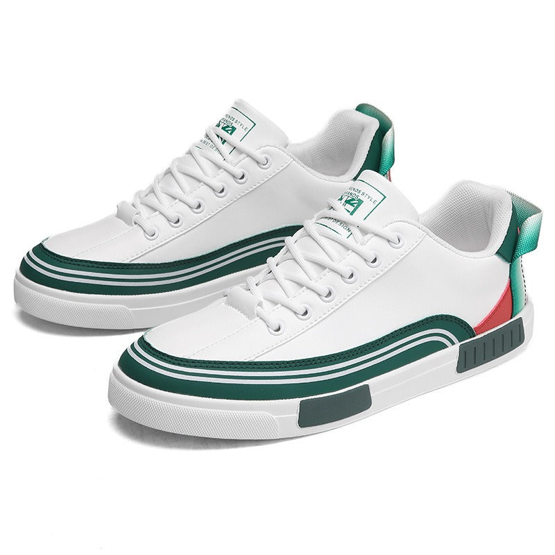 Segeltuch-Turnschuhe für Männer im minimalistischen Design - Mateo