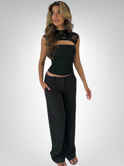 Mayfair™ | Nova Mesh Jacquard Top