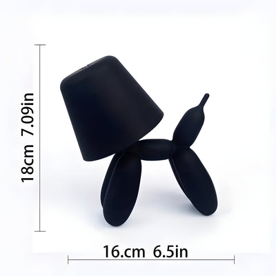 BrightPaws Lampe – USB-Aufladung Ballonhund Touch LED Tischlampe