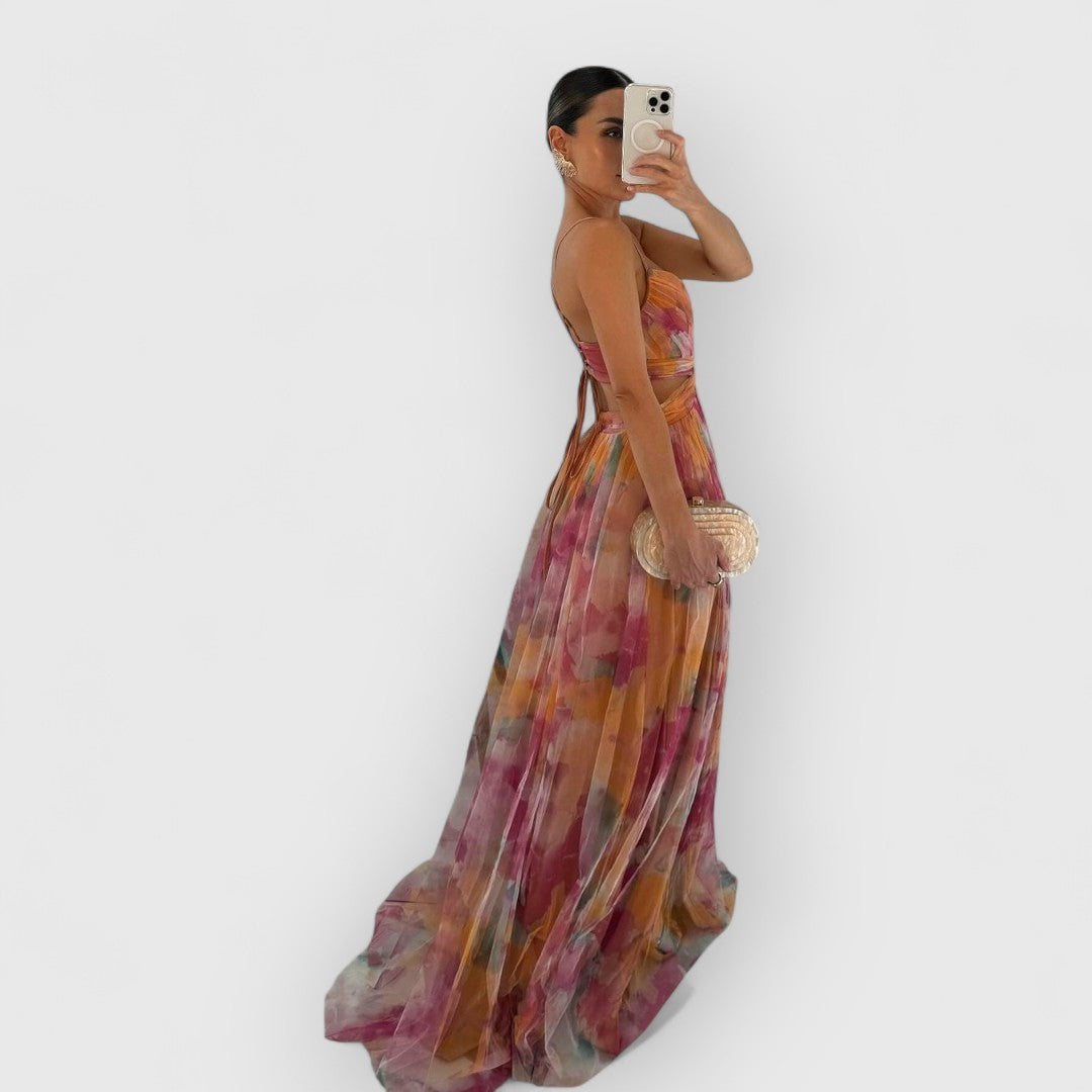 Verity | Maxikleid mit Blumenprint