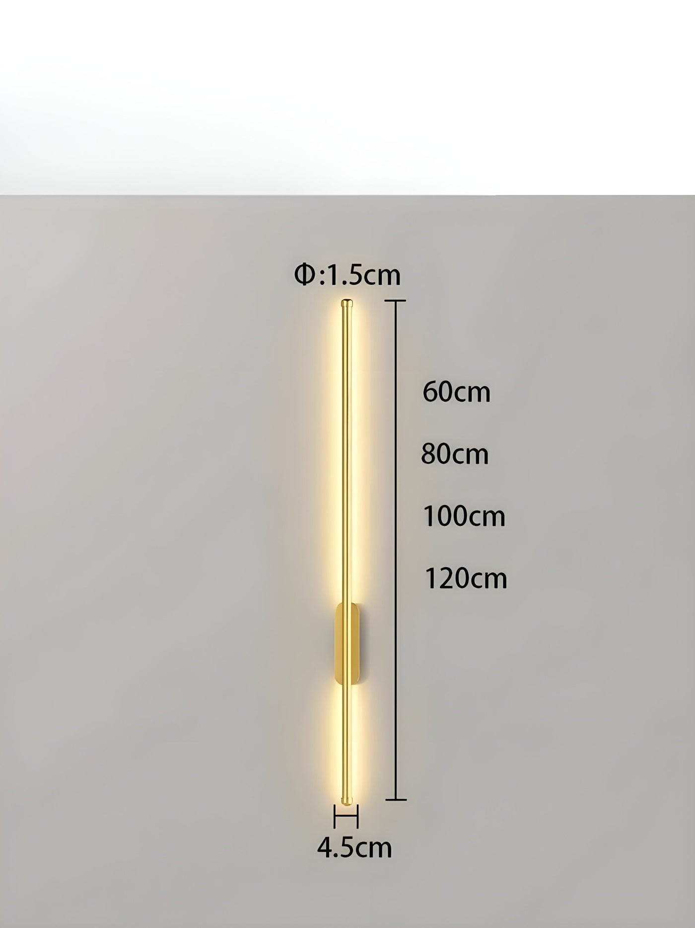 VillaBeam Light - Moderne Längliche Wandleuchte