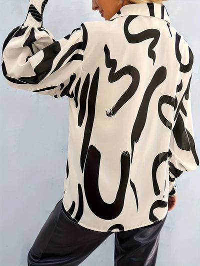 Sophie – Elegante Damenbluse mit Plisseedetails stilvoll und zeitlos