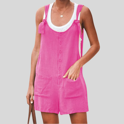 CHLOE -  Latzshorts mit Boho-Vibes