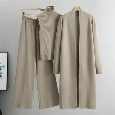 Beryl - 3-teiliges Strick-Set für Damen