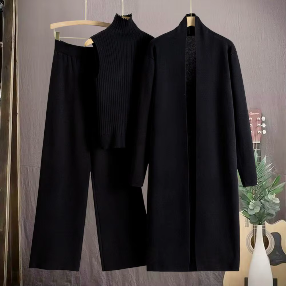 Beryl - 3-teiliges Strick-Set für Damen