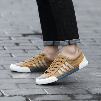 Lässige Canvas-Turnschuhe für Männer im urbanen Stil - Damien