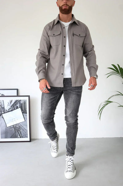 CAPO – Herren Overshirt mit urbanem Flair