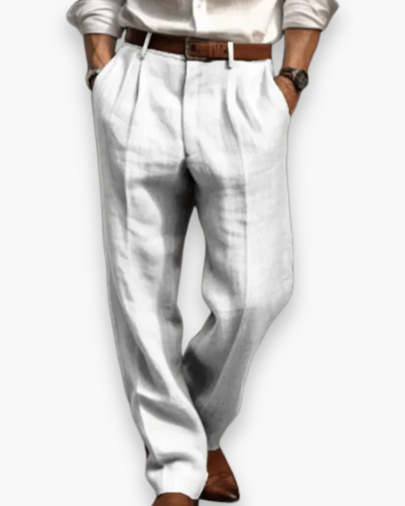 Herren Elegante Klassische Hose | Retro Nadelstreifen