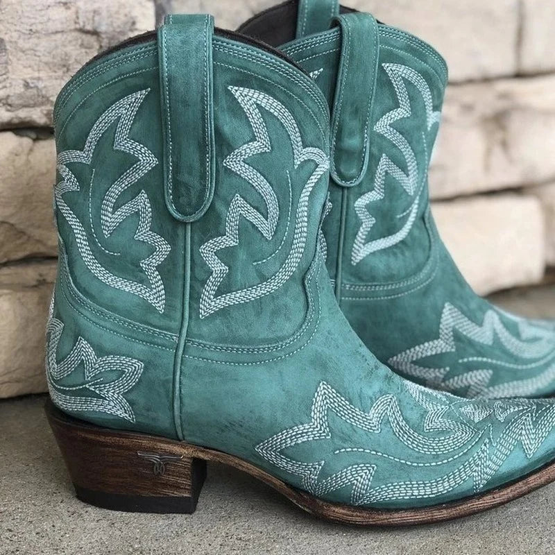Bestickte Cowboystiefel für Damen | Sommer