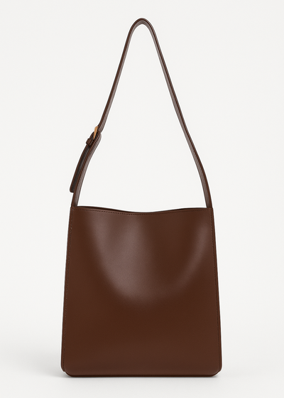 Halbmond Damen Schultertasche – Vegan Leder & Geräumig