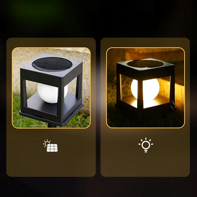 EverGlow Light – Wasserdichte Solar-Pfostenleuchte