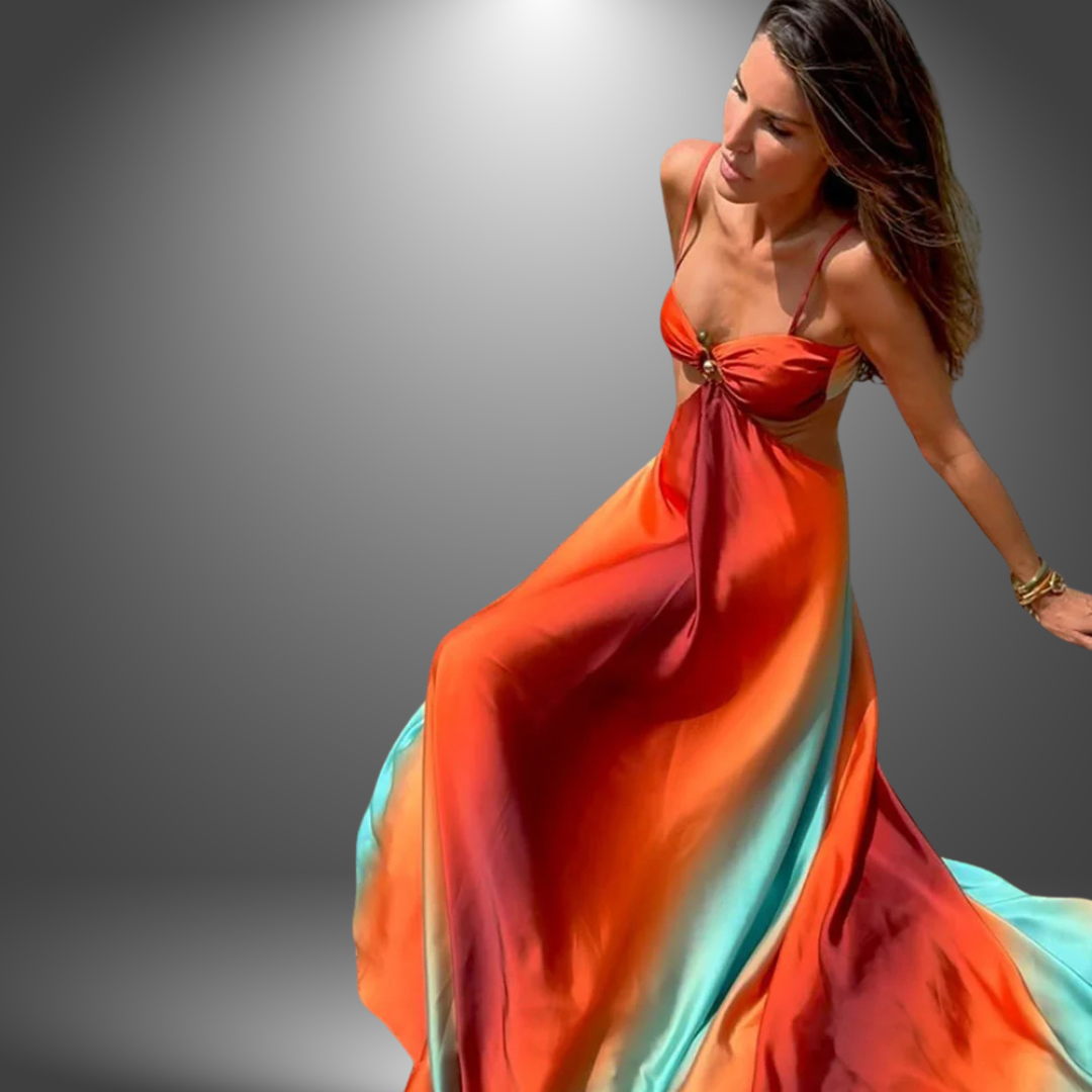 Leni© | Premium langes Kleid für Damen