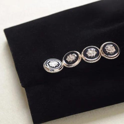 Smoking-Blazer mit Satinaufschlägen für Damen