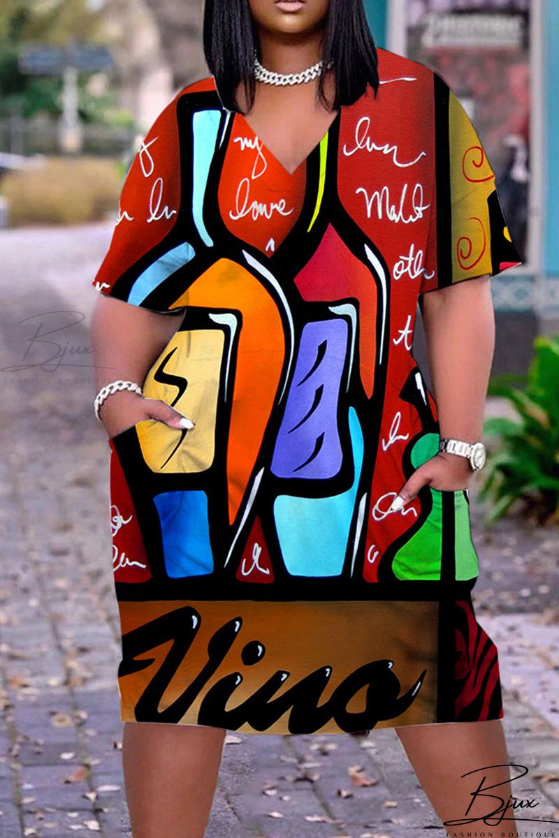 Evangeline™ Stil Mit Gemischten Mustern