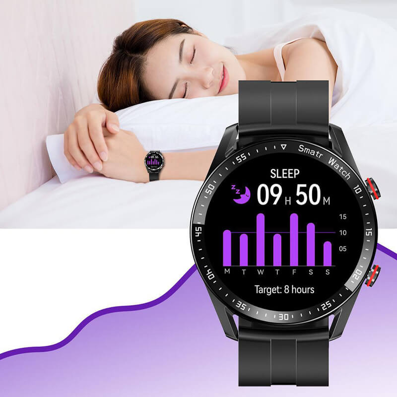 Multifunktionale Smartwatch mit Blutzuckermessung & NFC
