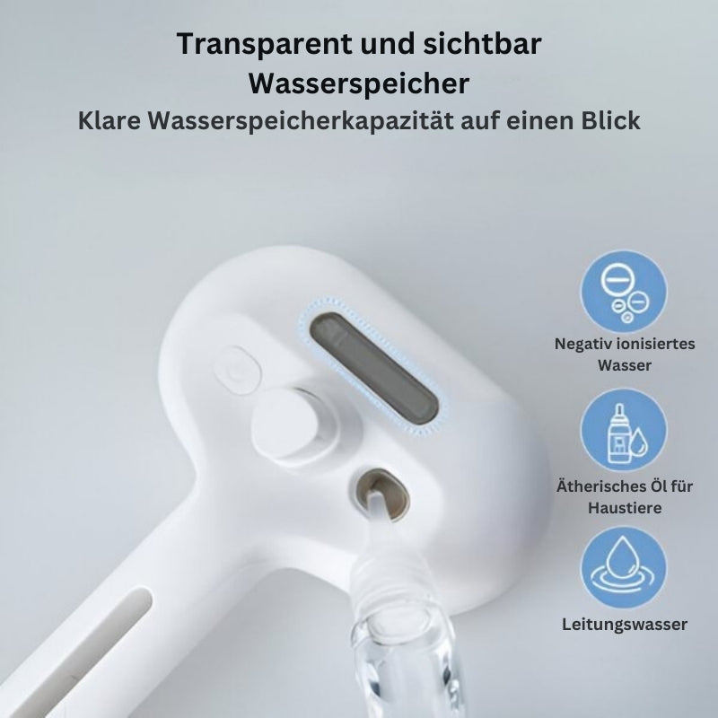 FurEase - Wiederaufladbare Dampfbürste Für Die Fellpflege Von Haustieren
