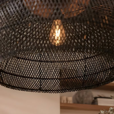 BistroBeam Light - Moderne Rattan-Pendelleuchte