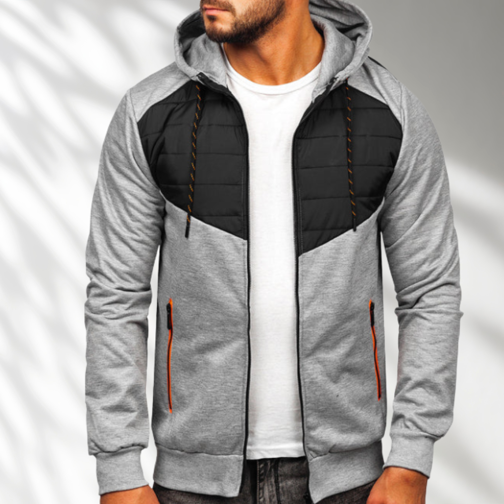 Lenard - Hybrid-Kapuzenjacke