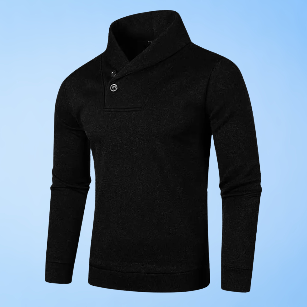 Nils | Pullover mit Schalkragen