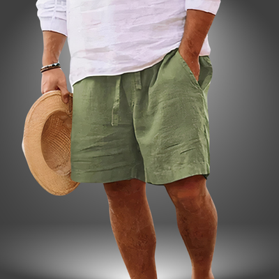 Waldemar™ | Handgefertigte Leinenshorts
