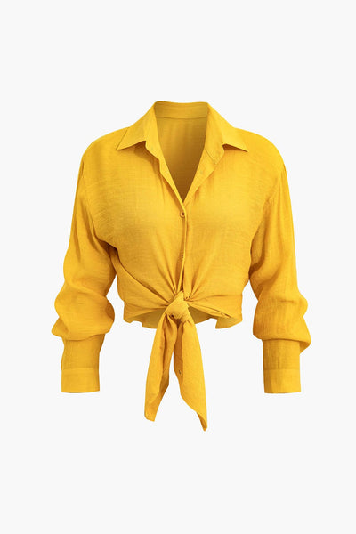 Amber | Luftiges Zweiteiler-Set mit Bluse und weiter Hose