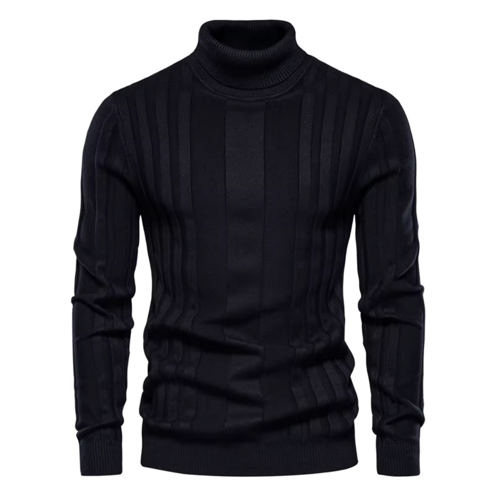 Anthelme - Feinstrick-Rollkragenpullover für Herren
