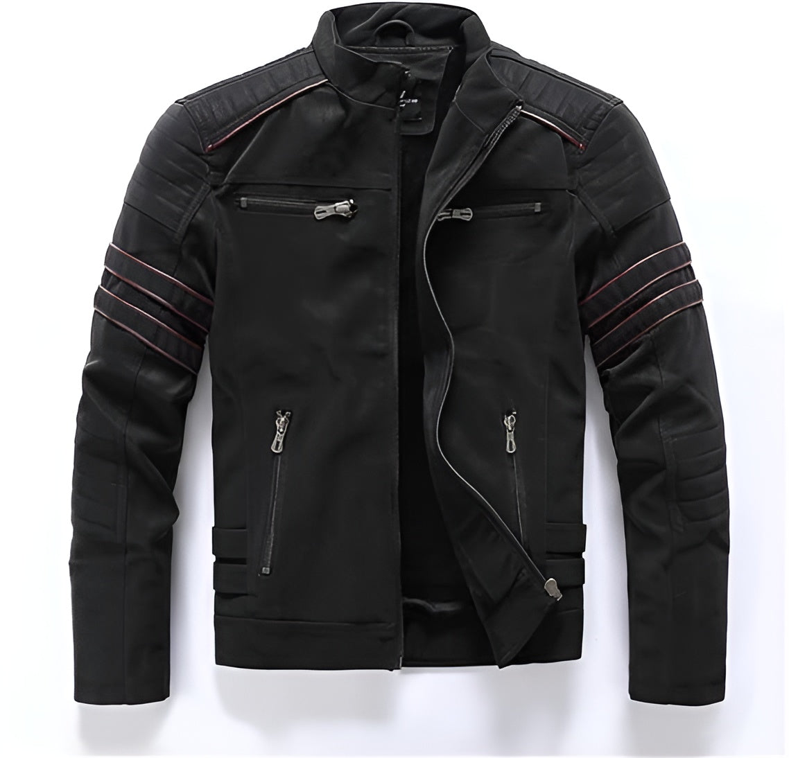 Lässige Zip Up Jacke für Männer