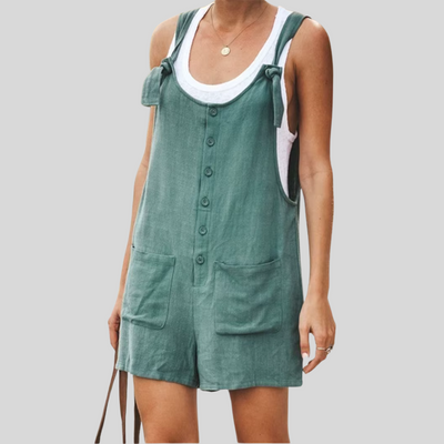 CHLOE -  Latzshorts mit Boho-Vibes