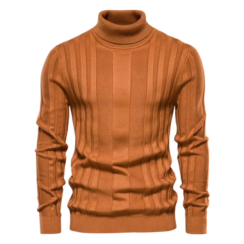 Anthelme - Feinstrick-Rollkragenpullover für Herren