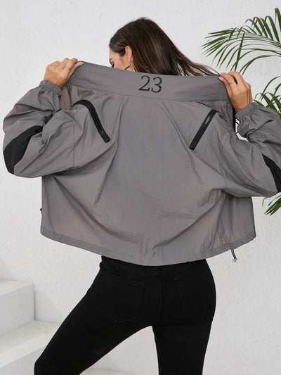 Gudula | Sportliche Windbreaker Jacke