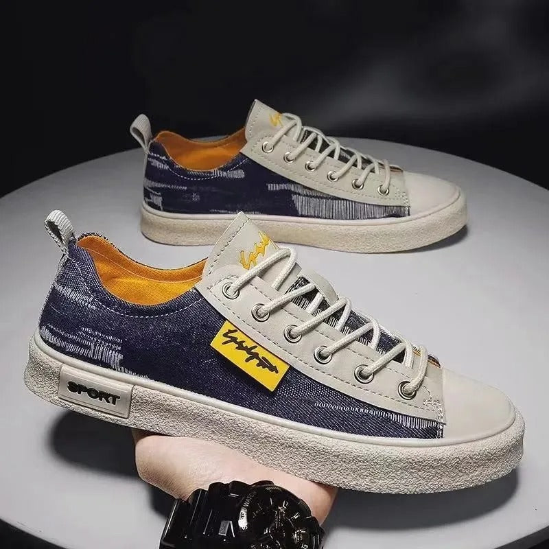 Lässige Canvas-Turnschuhe für Männer im urbanen Stil - Elías