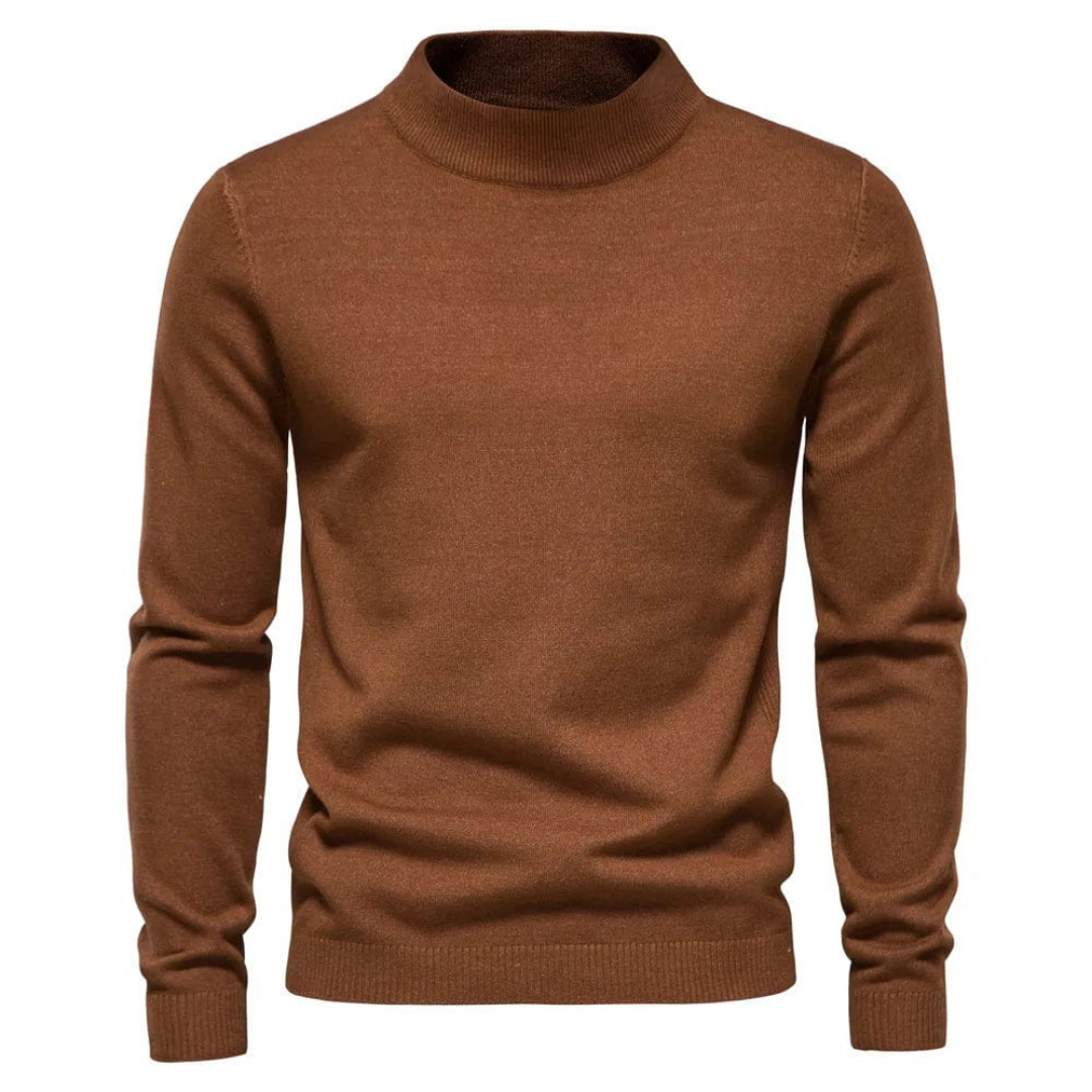 Herren Klassischer Rollkragen Pullover | Lässig