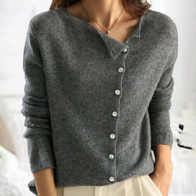 Clara - Lässiger Cardigan mit Knöpfen